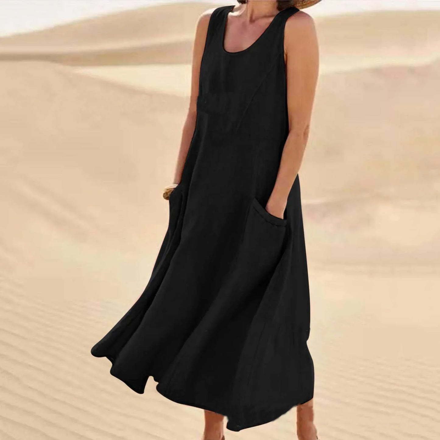 Lynslinnen Isla – elegante linnen jurk