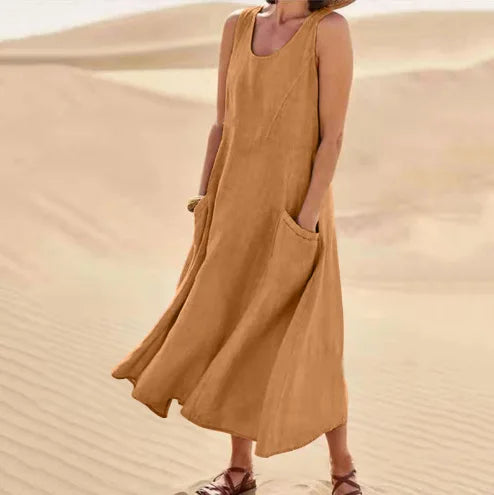 Lynslinnen Isla – elegante linnen jurk