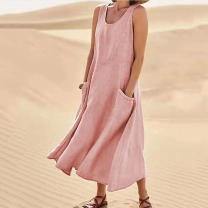 Lynslinnen Isla – elegante linnen jurk