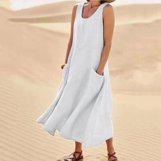 Lynslinnen Isla – elegante linnen jurk