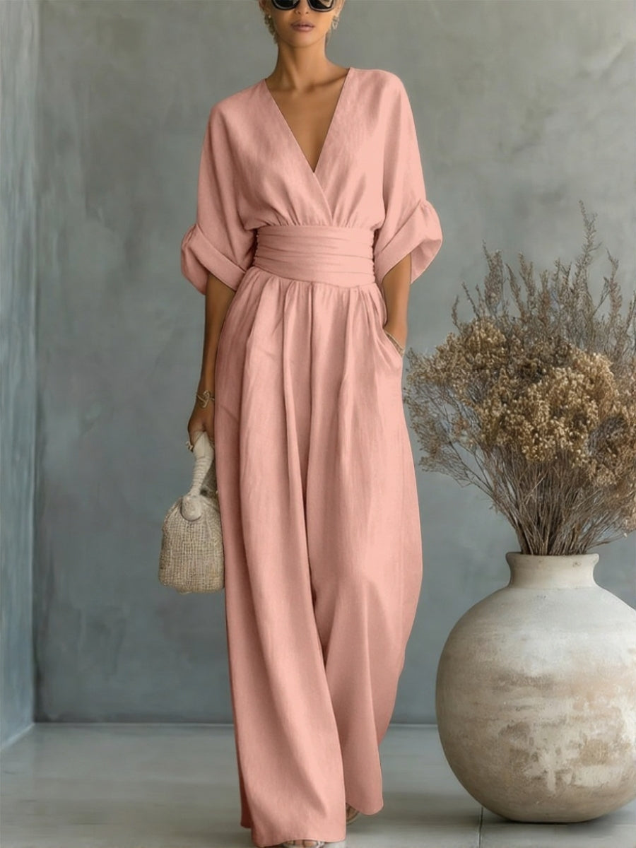 Sahny | Linnen jumpsuit