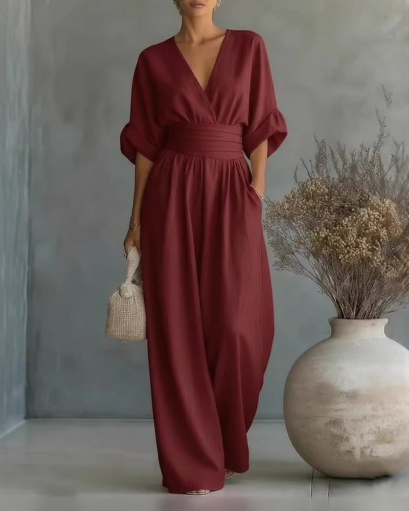 Sahny | Linnen jumpsuit