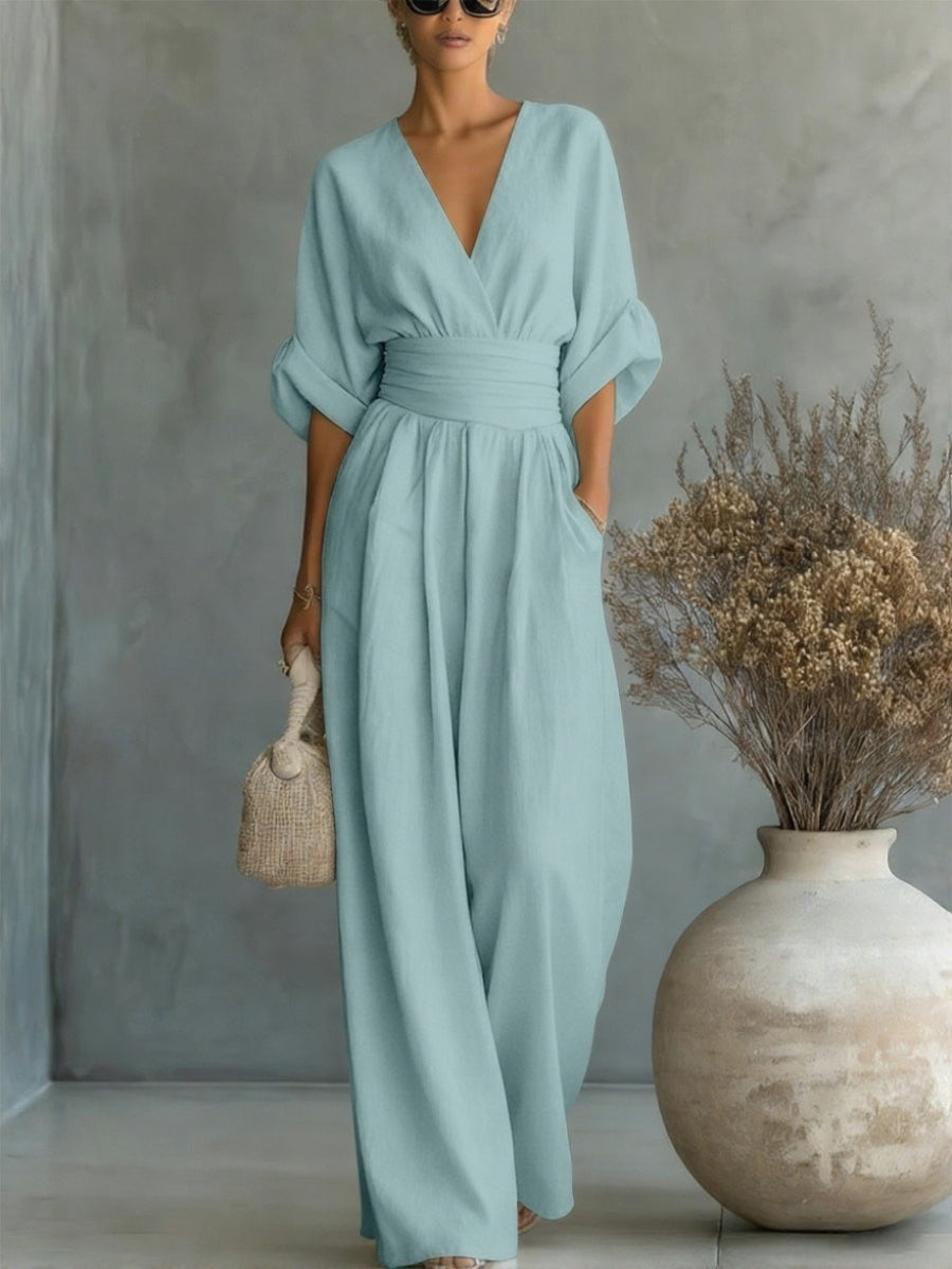 Sahny | Linnen jumpsuit