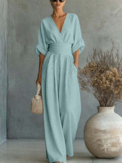 Sahny | Linnen jumpsuit