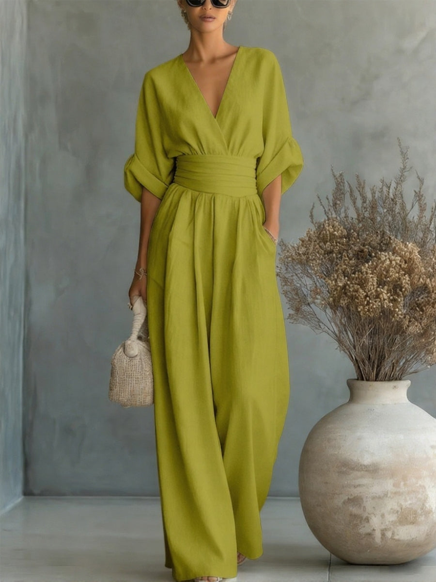 Sahny | Linnen jumpsuit